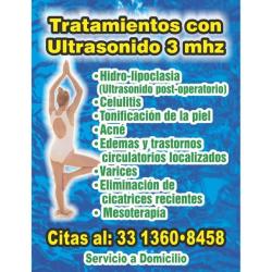 Terapia post-operatoria con ultrasonido 3mhz y Mesoterapia