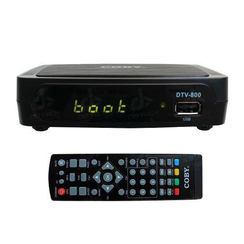 Decodificador Digital Coby Dtv - 600 Para Tv Analógico