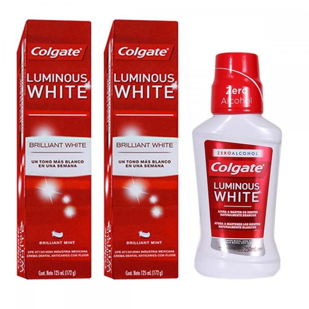 Combo Colgate Luminous White Set X 3 Productos Oferta Promo In Medellin Colombia By Gloriayanethmorenouribe Anuncio Ya Id 7602