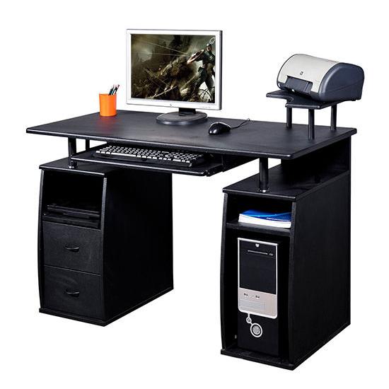 Computer Desk Pc Table Desktop Workstation W Monitor Printer