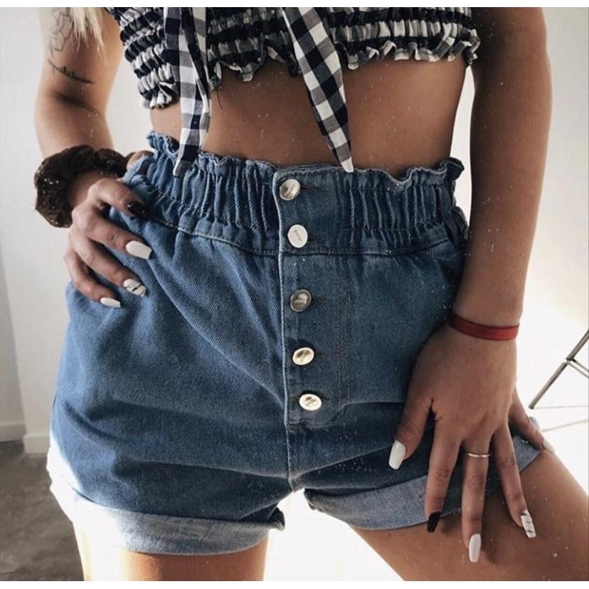 short de jean mom